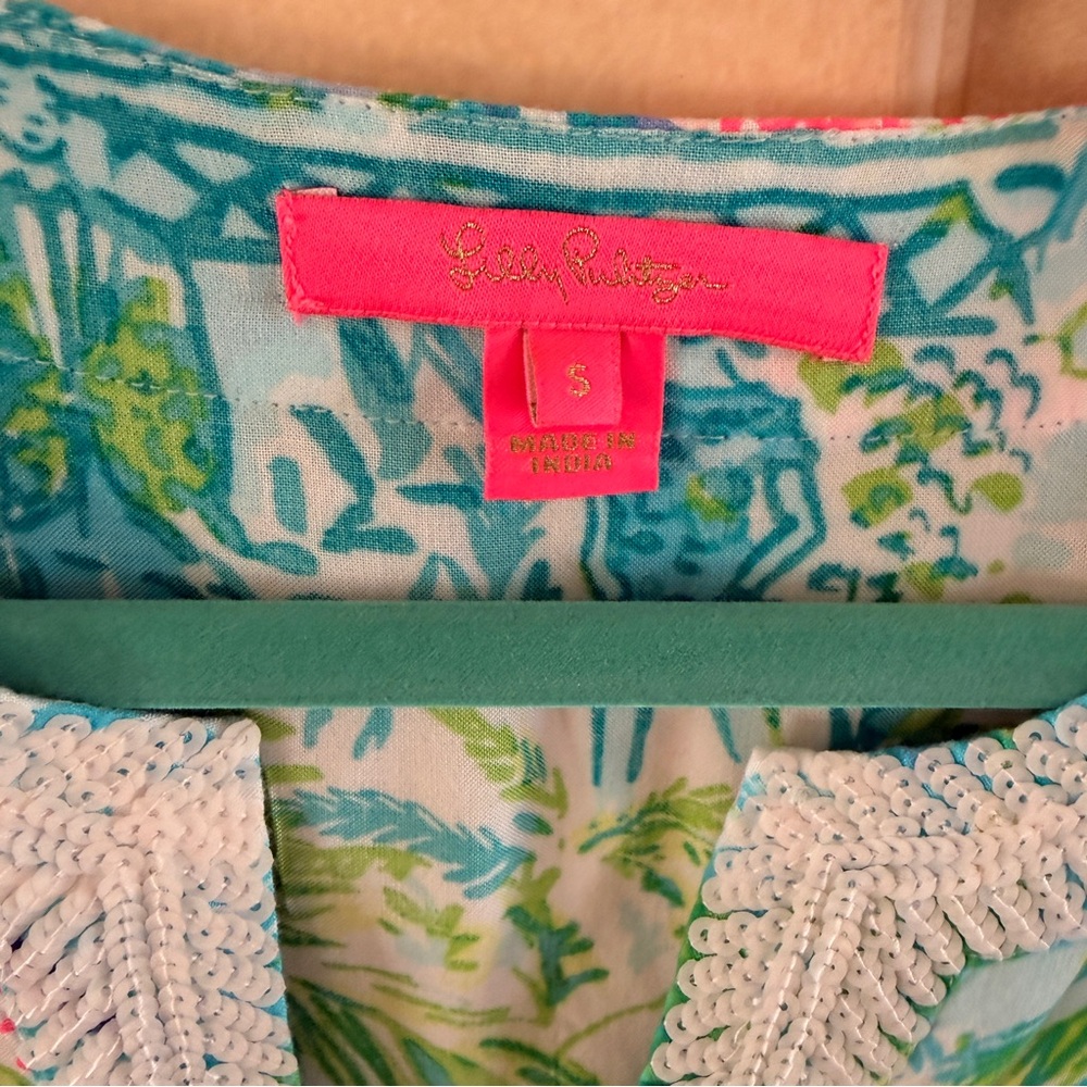 Lilly Pulitzer Renato Tunic Top in Bohemian Queen - Picture 4 of 8